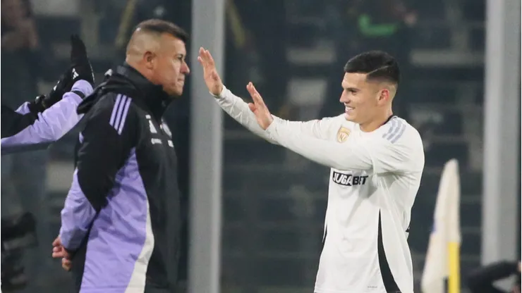 Jorge Almirón habló del presente de Lucas Cepeda en Colo Colo. (Foto: Photosport)