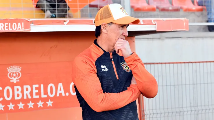 César Bravo revela mala noticia en Cobreloa. (Foto: Photosport)