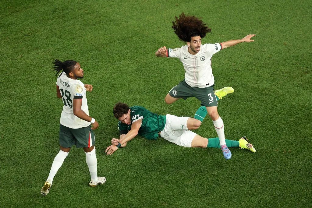 Palmeiras y Chelsea jugaron un partido de alto voltaje