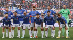 Uno de los titulares fue fuertemente criticado por los hinchas de la U (Photosport).