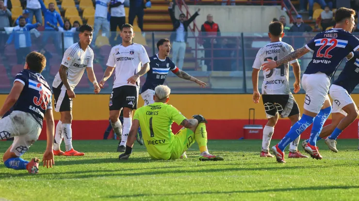 Brayan Cortés fue apuntado en la derrota de Colo Colo en el clásico ante la UC.