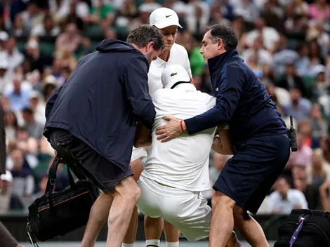 Tuvo de rodillas al número 1 del mundo hasta que una cruel lesión lo dejó fuera de Wimbledon