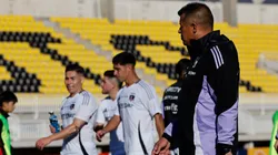 Jorge Almirón marginó del plantel a cuestionado jugador de Colo Colo (Photosport).