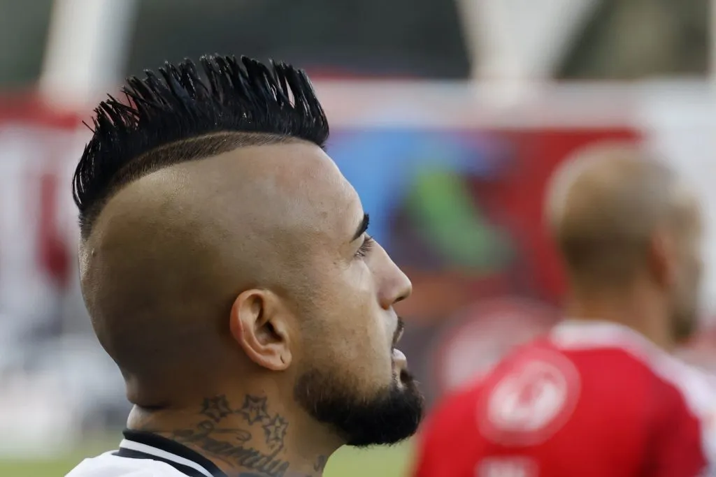 Arturo Vidal sale al paso de información sobre la práctica del Cacique este lunes. (Foto: Photosport)