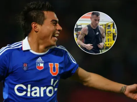 El video que demuestra que Eduardo Vargas no está de vacaciones en Chile