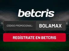 Código promocional Betcris: BOLAMAX válido Enero 2026