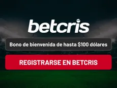 Bono de bienvenida Betcris: disfruta de hasta $100 USD en 2026