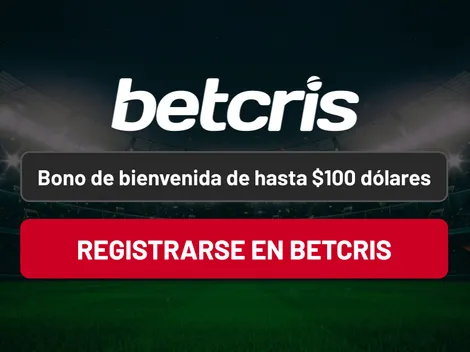 Bono de bienvenida Betcris: disfruta de hasta $100 USD en 2026
