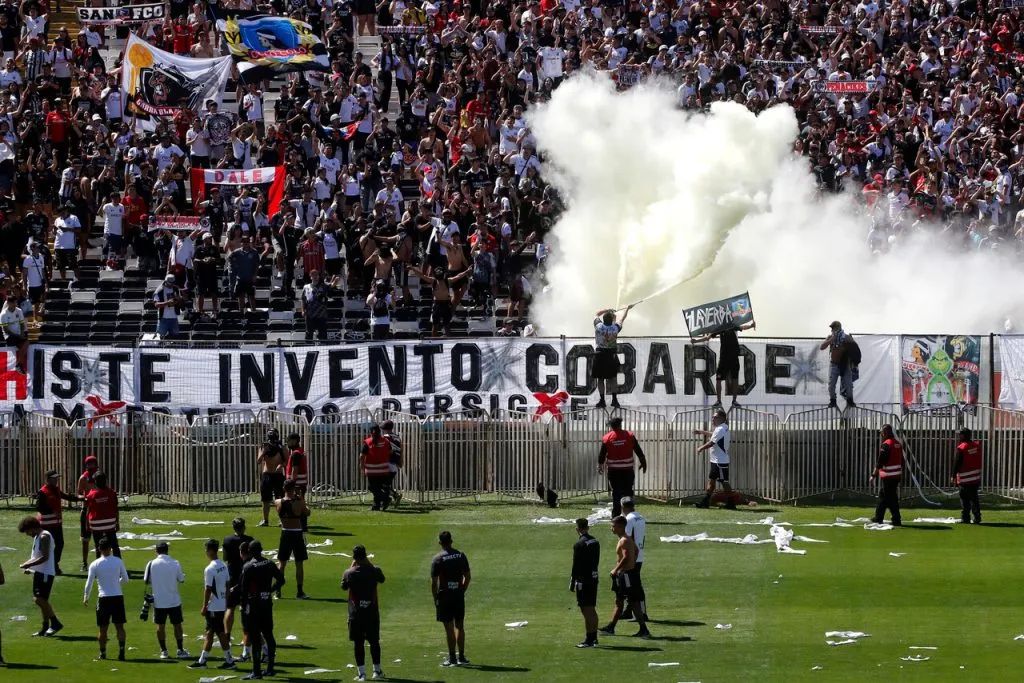 Colo Colo realizará un Arengazo bajo estrictas medidas de seguridad (Photosport).