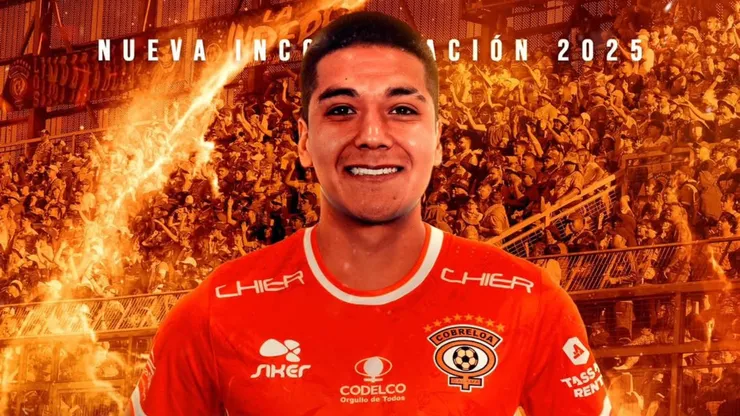 Cobreloa hace oficial su primera incorporación en el Mercado de Fichajes. (Foto: Cobreloa SADP)