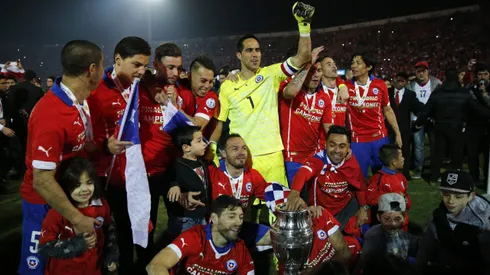 Varios campeones de América se juntaron a 10 años del primer título.