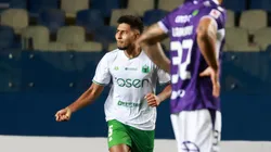 Enzo Lettieri fue expulsado por doble amarilla en el compromiso en el Joaquín Muñoz. (Foto: Photosport)