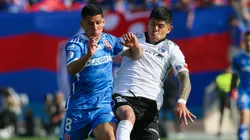 Patricio Yáñez le marcó la cancha a Colo Colo contra Universidad de Chile.