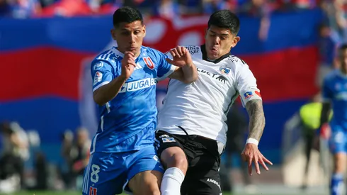 Patricio Yáñez le marcó la cancha a Colo Colo contra Universidad de Chile.