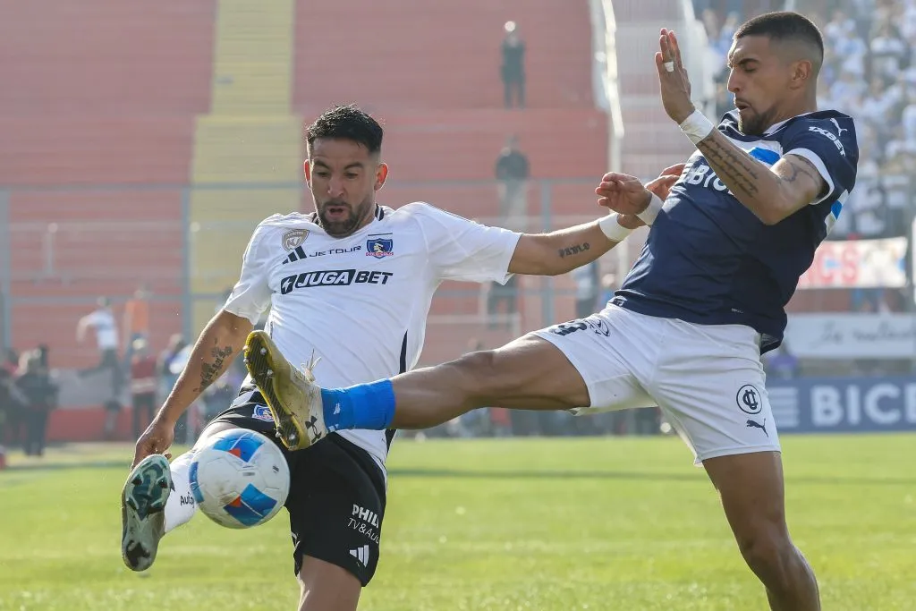 Mauricio Isla venía de jugar el clásico contra Universidad Católica el domingo. (Foto: Andrés Piña/Photosport)