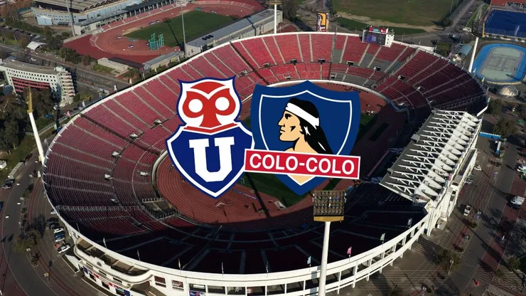 La U y Colo Colo se enfrentan en el Superclásico 197.