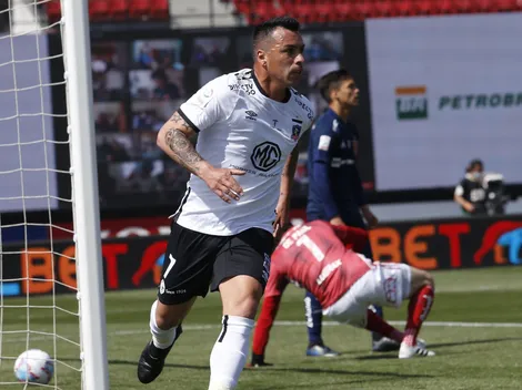 ¿Cuántos goles marcó Esteban Paredes con Colo Colo ante la U?