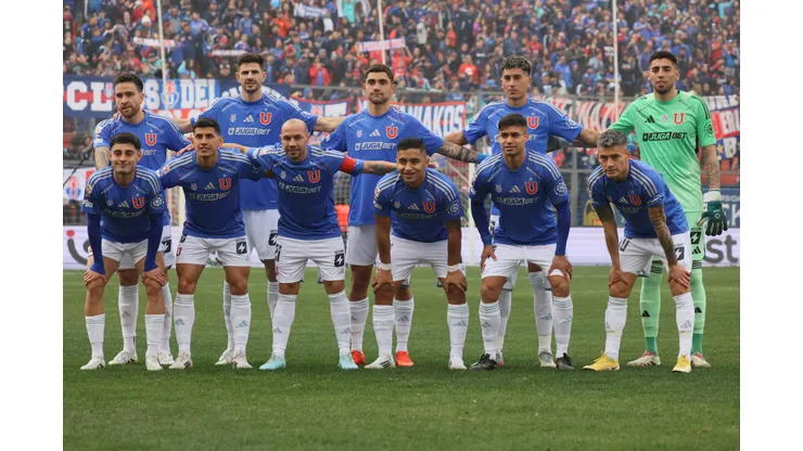 El 11 de Universidad de Chile para enfrentar a Colo Colo.