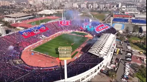 El espectacular recibimiento de la hinchada azul