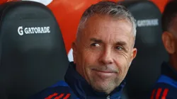 Gustavo Álvarez habló tras la victoria de la U ante Colo Colo