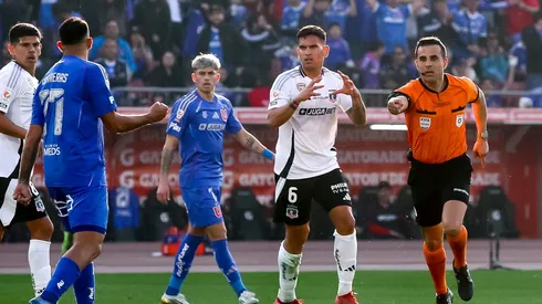 Acusan a Piero Maza de influir en el resultado del Superclásico.