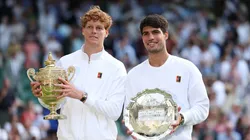 Jannik Sinner se coronó campeón en Wimbledon (Getty Images).