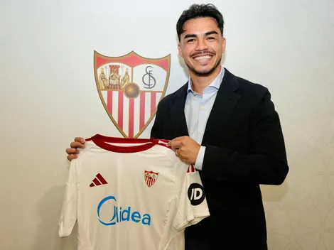 Suazo y su mensaje en su llegada al Sevilla: "Algo que nunca va a faltar es..."