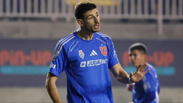 Lucas Di Yorio será baja en Universidad de Chile por un aproximado de un mes.