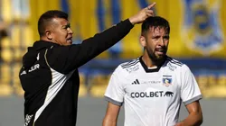 Jorge Almirón estaría algo choreado de Mauricio Isla (Foto: Andres Pina/Photosport)