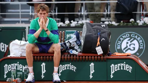 La conmovedora imagen de Jannik Sinner suma miles de reacciones en redes sociales (Getty Images).