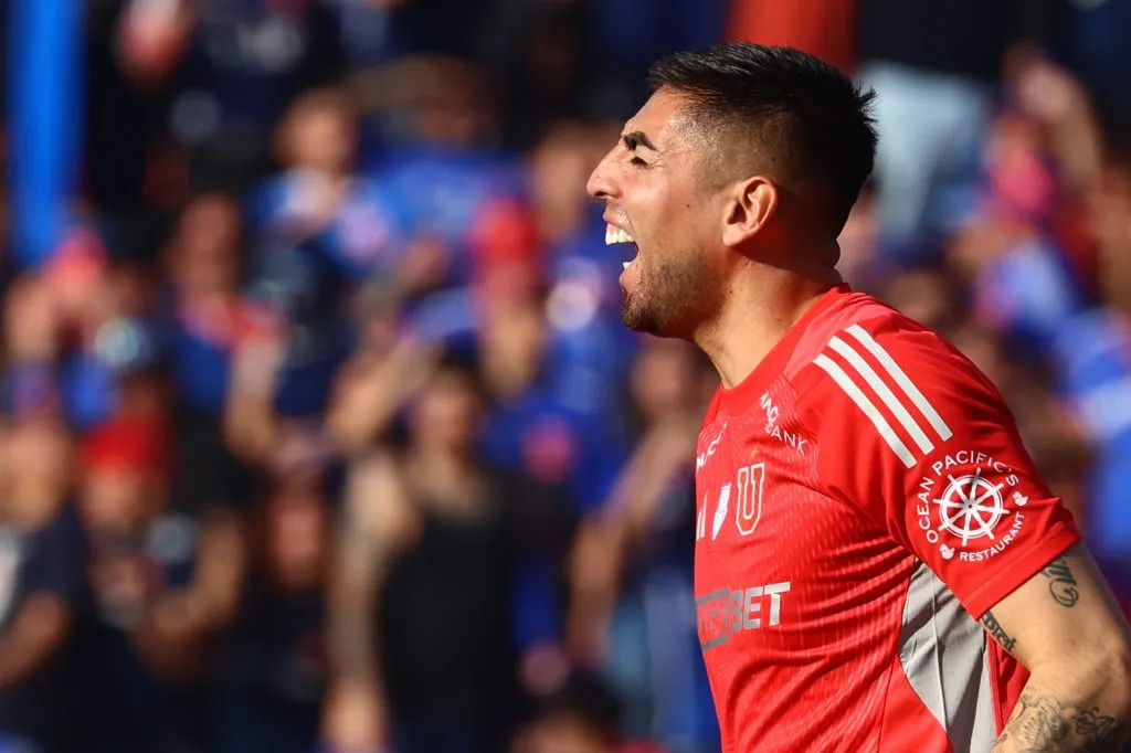 Gabriel Castellón reconoce una baja en su rendimiento en Universidad de Chile