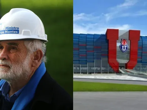 Ministro Montes lanza un palito a la U por el estadio propio