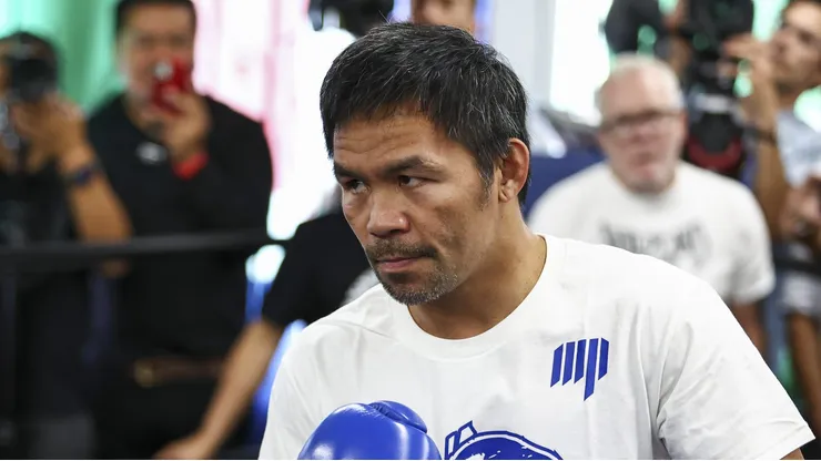 Manny Pacquiao alista su regreso al ring(Photo by Melina Pizano/Getty Images)