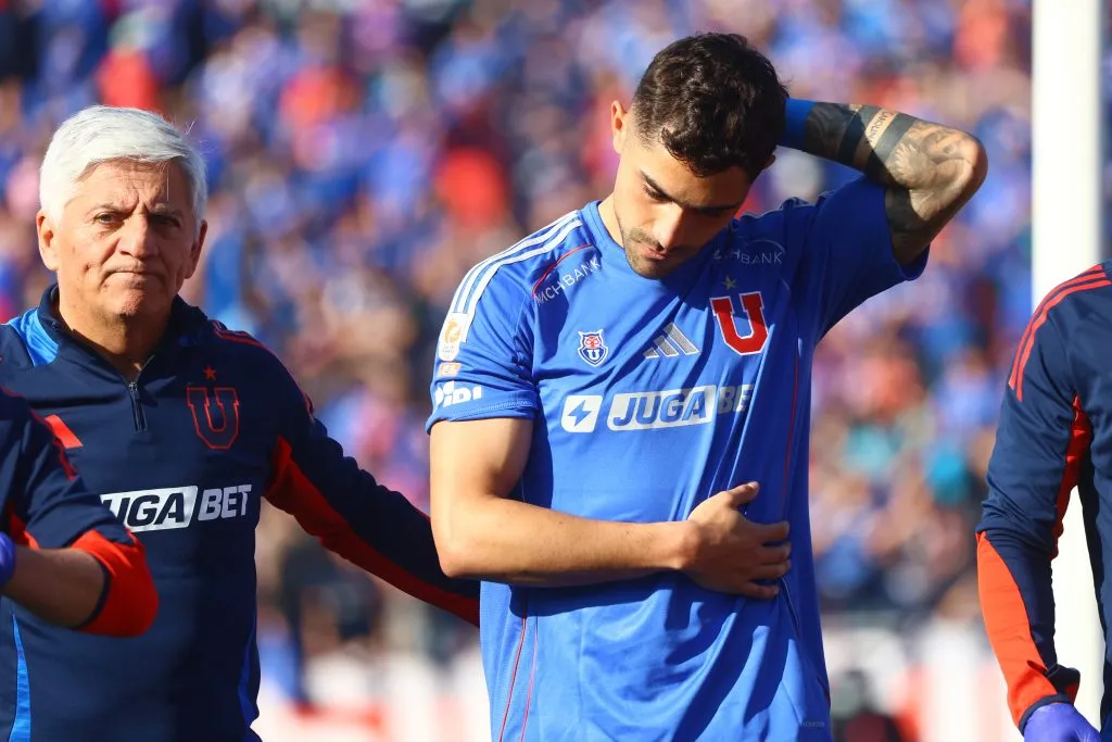 Nicolás Ramírez estará aproximadamente tres semanas sin jugar en Universidad de Chile.