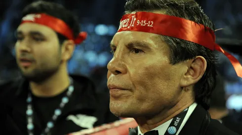 Julio César Chávez alega por la inocencia de su hijo (Photo by Jeff Bottari/Getty Images)