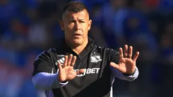 Jorge Almirón no estará en el próximo partido de Colo Colo. (Foto: Photosport)