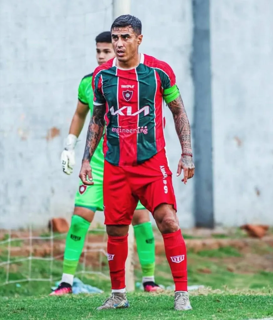 En el primer semestre del 2025 Darío Lezcano fue parte del Atlético Tembetary de la Primera División de Paraguay. (Foto: Instagram)