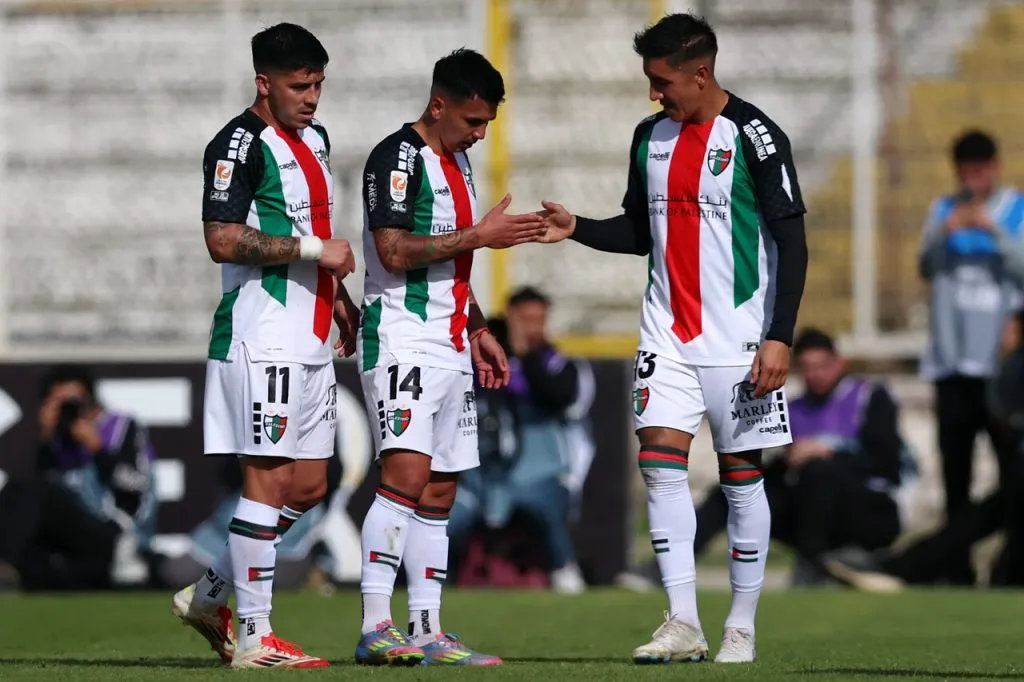 Palestino salta a la cancha en Bolivia | Foto: Photosport