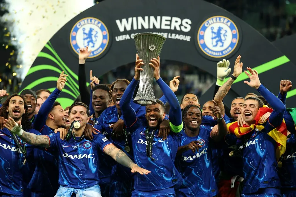 Damac fue la última marca que tuvo el Chelsea como ‘main sponsor’. (Foto: Richard Heathcote/Getty Images)
