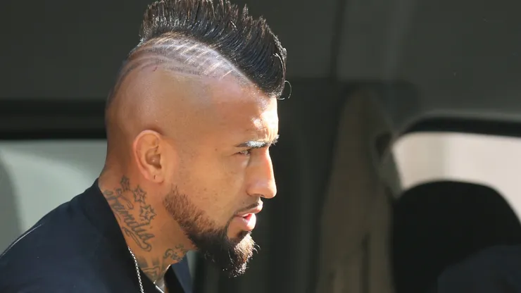 Fernando Vergara defendió a muerte a Arturo Vidal (Photosport).