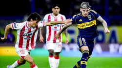Carlos Palacios recibe pifias al salir de la cancha en Boca. (Foto: Getty)