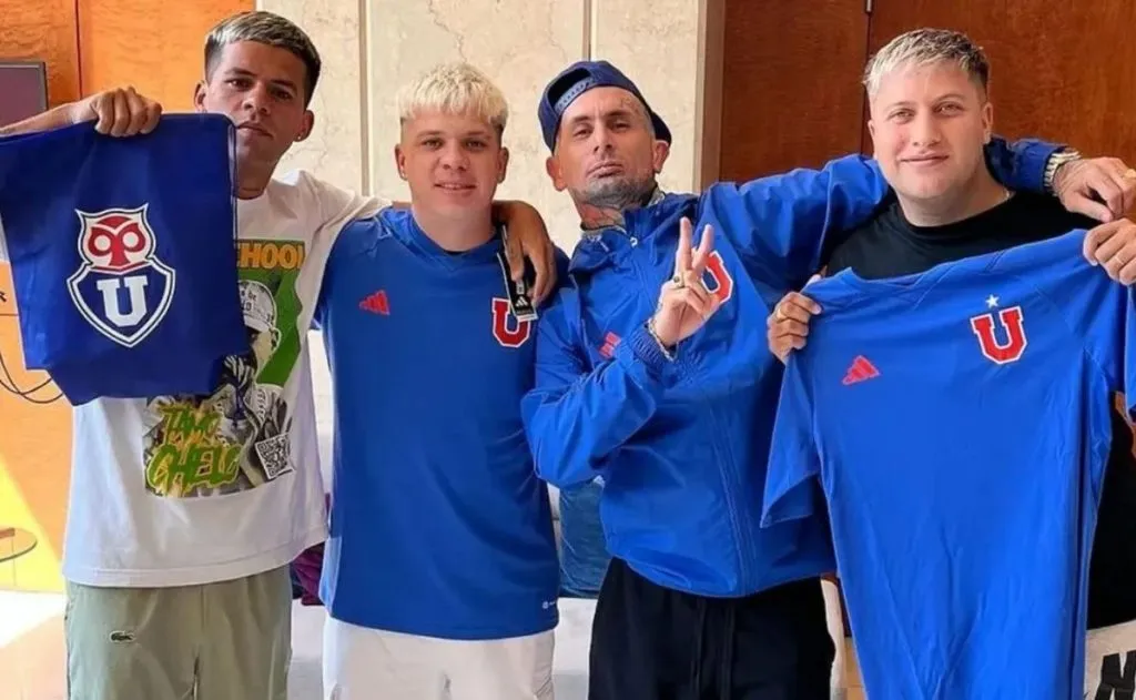 Emanuel Noir y la banda Ke Personajes le han declarado en más de una oportunidad su amor a la U | FOTO: Archivo