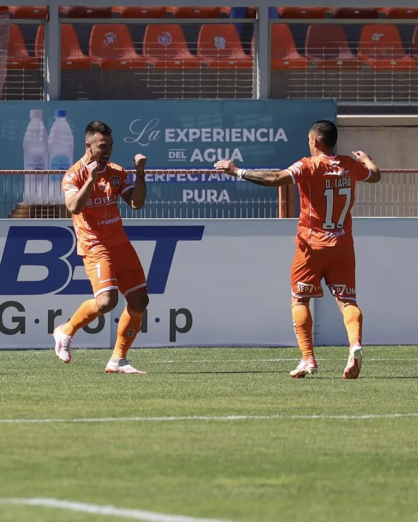 Gotti convirtió uno de los tantos del triunfo para los Zorros frente a los Bravos del Morro | FOTO: Cobreloa