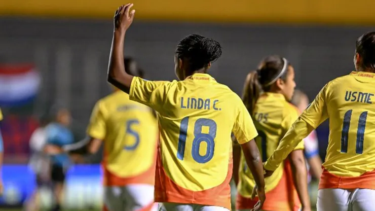 Colombia aplastó a Paraguay en la Copa América Femenina (Conmebol).