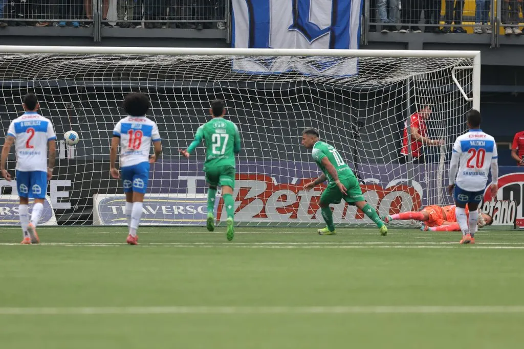 Valencia puso la igualdad para Audax | Foto: Photosport