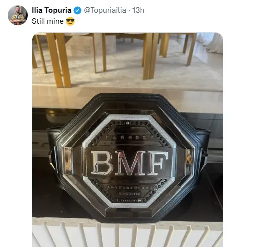 Ilia Topuria provoca ferozmente a Max Holloway en redes sociales. (imagen: captura)