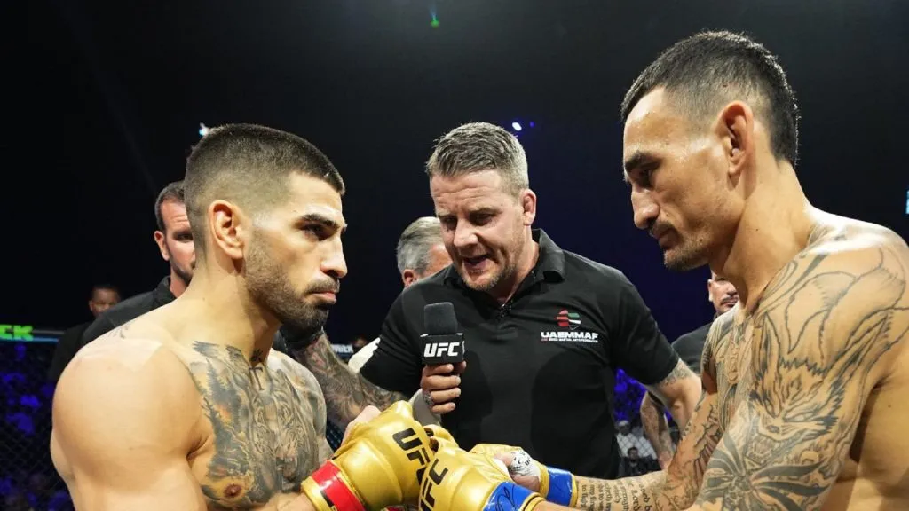 Dana White se abre a una revancha entre Topuria y Holloway (Photo by Chris Unger/Zuffa LLC)