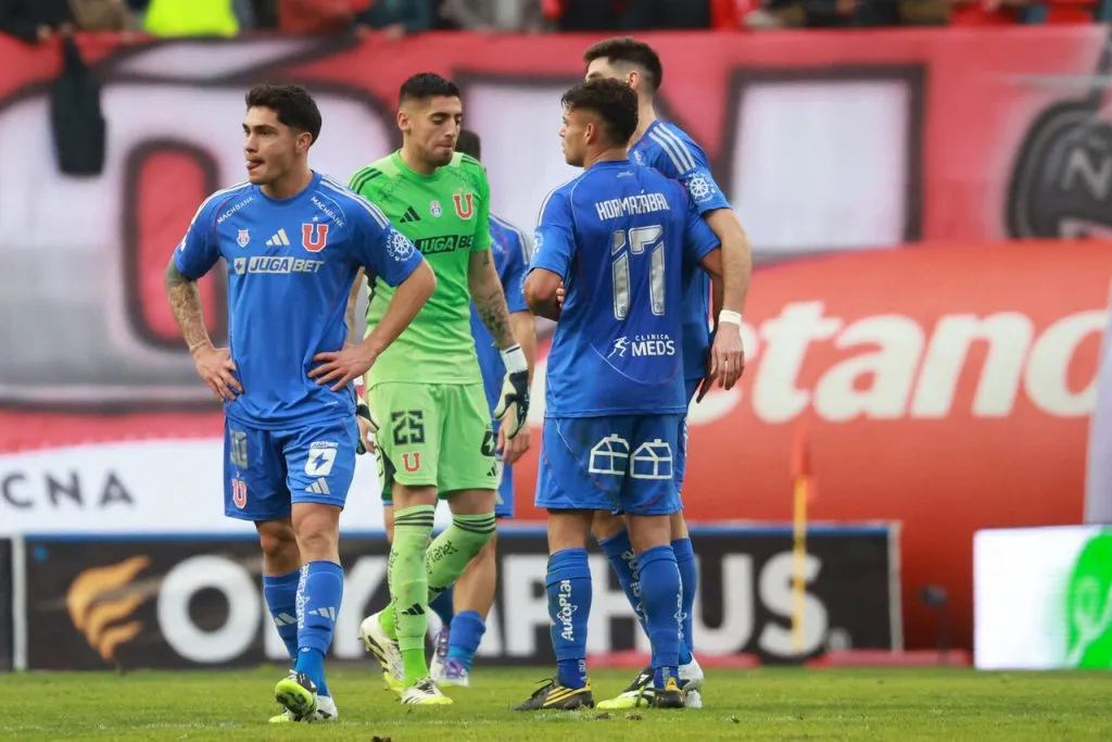 Montes y su reacción tras su error | Foto: Photosport