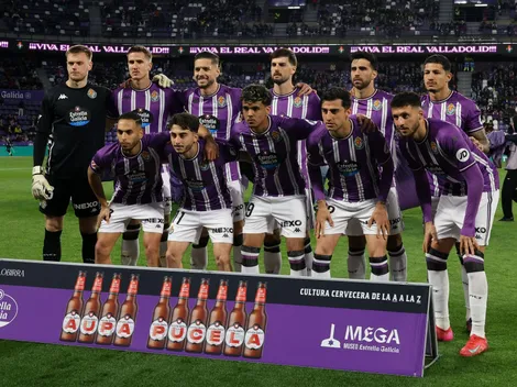 FOTO: El tremendo detalle en la llegada del Real Valladolid a Chile