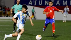 La Roja Sub-18 perdió ante Argentina en torneo Sub-20. (Foto: Argentina, Twitter)